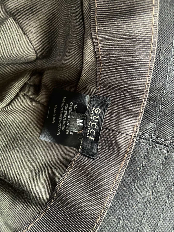 ブランド帽子素材ディテール